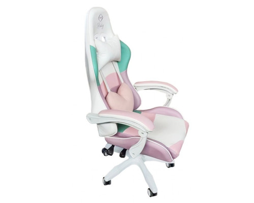 Крісло геймерське Bonro Lady 813 рожево-фіолетове