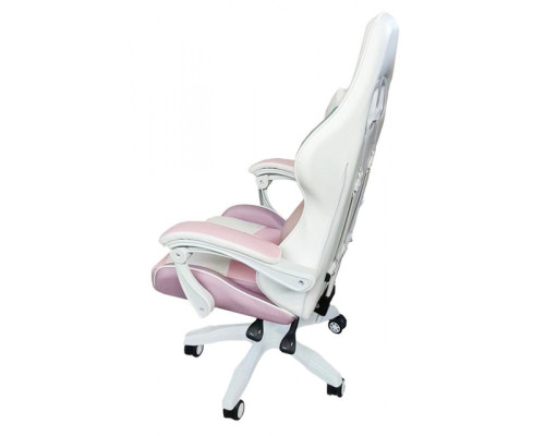 Крісло геймерське Bonro Lady 813 рожево-фіолетове