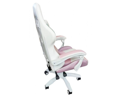 Крісло геймерське Bonro Lady 813 рожево-фіолетове