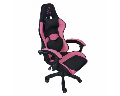 Крісло геймерське Bonro Lady 806 чорно-рожеве