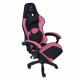 Крісло геймерське Bonro Lady 806 чорно-рожеве