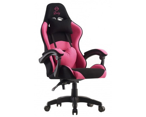 Крісло геймерське Bonro Lady 806 чорно-рожеве