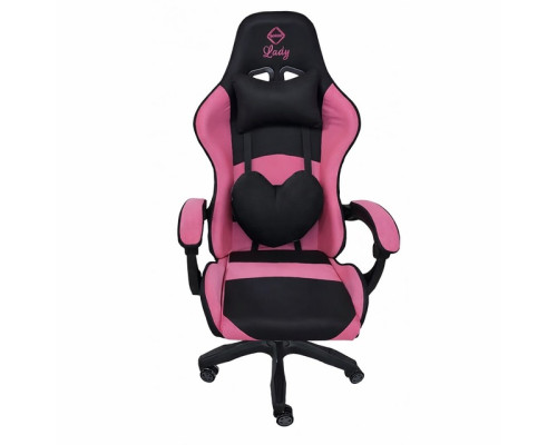 Крісло геймерське Bonro Lady 806 чорно-рожеве