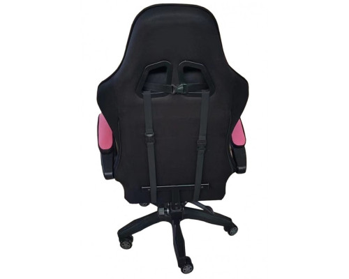 Крісло геймерське Bonro Lady 806 чорно-рожеве
