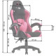 Крісло геймерське Bonro Lady 806 чорно-рожеве