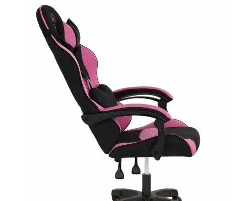 Крісло геймерське Bonro Lady 806 чорно-рожеве