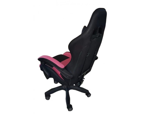 Крісло геймерське Bonro Lady 806 чорно-рожеве