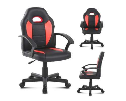 Крісло офісне геймерське Bonro B-043 червоне