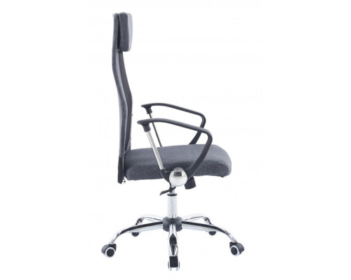 Крісло офісне на колесах Bonro BN-002-2 сіре