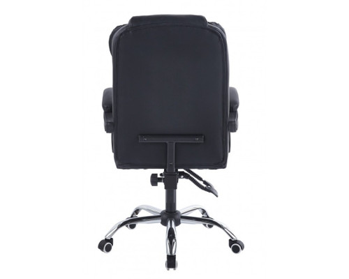 Крісло офісне на колесах Bonro BN-6070 чорне