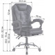 Крісло офісне на колесах Bonro BN-6070 чорне