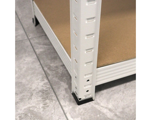 Стелаж металевий 180x90x40 Siker GoodTool P9040 білий 5 полиць