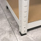 Стелаж металевий 180x90x40 Siker GoodTool P9040 білий 5 полиць