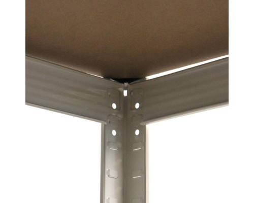 Стелаж металевий 180x90x40 Siker GoodTool P9040 білий 5 полиць