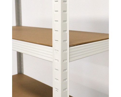Стелаж металевий 180x90x40 Siker GoodTool P9040 білий 5 полиць