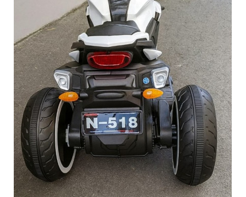 Дитячий електромотоцикл SPOKO SP-518 білий