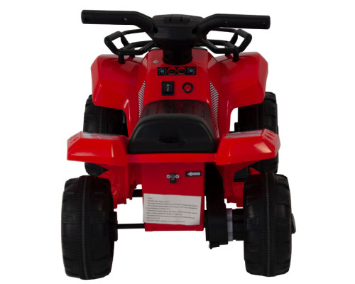 Дитячий електроквадроцикл Spoko MLY-518 червоний