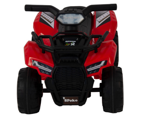 Дитячий електроквадроцикл Spoko MLY-518 червоний