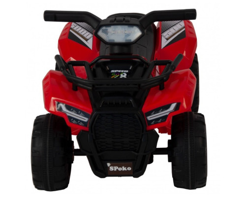 Дитячий електроквадроцикл Spoko MLY-518 червоний