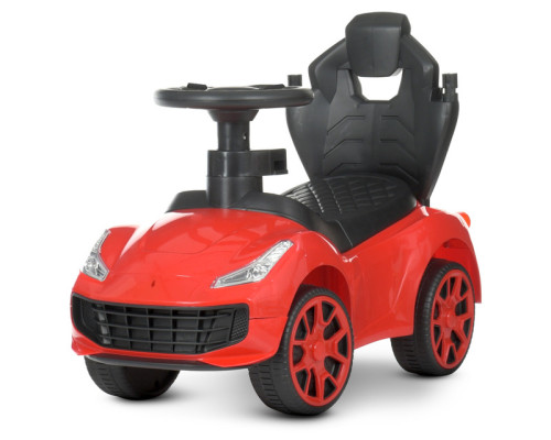 Дитяча машинка з ручкою Spoko SP-608 червоний