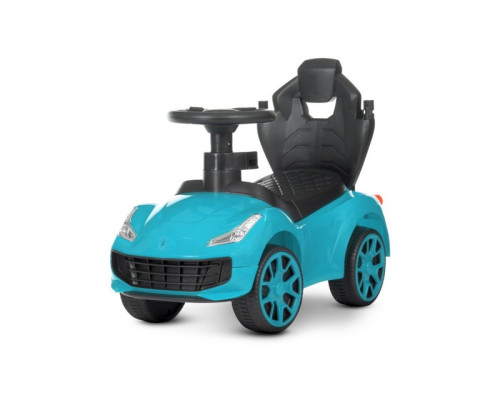 Детская машинка с ручкой Spoko SP-608 синий