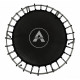 Батут дитячий кімнатний Atleto 140 см з сіткою червоний