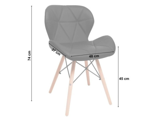 Крісло Bonro B-531 екошкіра чорне