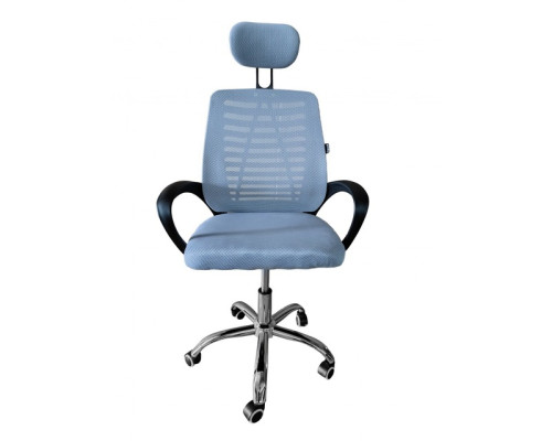 Крісло офісне Bonro B-6200 сіре