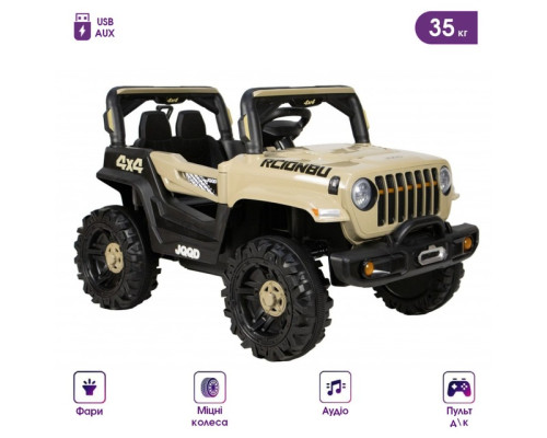 Дитячий електромобіль Spoko SP-V80 хакі