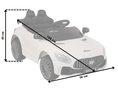 Дитячий електромобіль Spoko SP-S600 білий