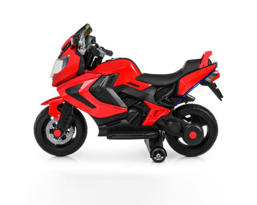 Дитячий електромотоцикл SPOKO SP-1600 червоний
