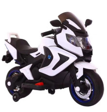 Дитячий електромотоцикл SPOKO SP-1600 білий