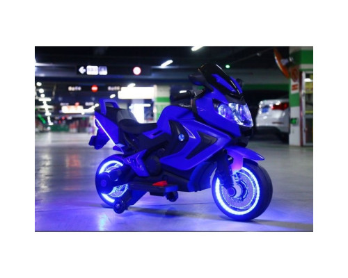Дитячий електромотоцикл SPOKO SP-1600 синій