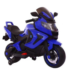 Дитячий електромотоцикл SPOKO SP-1600 синій