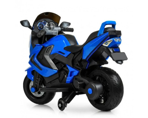 Дитячий електромотоцикл SPOKO SP-1600 синій