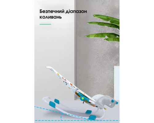 Дитячий стілець шезлонг-гойдалка для годування SPOKO SP-818