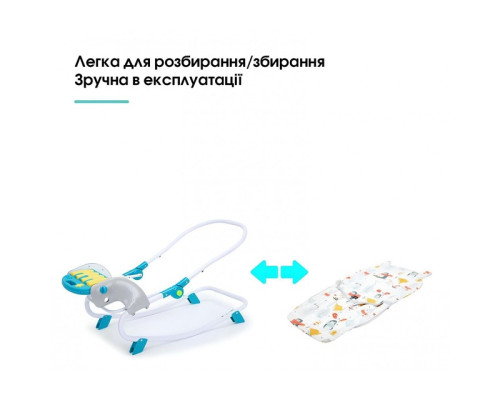 Дитячий стілець шезлонг-гойдалка для годування SPOKO SP-818