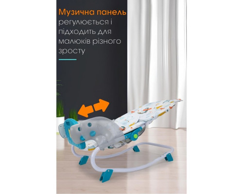 Дитячий стілець шезлонг-гойдалка для годування SPOKO SP-818
