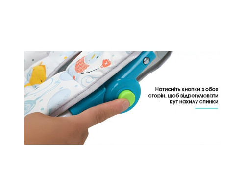 Дитячий стілець шезлонг-гойдалка для годування SPOKO SP-818