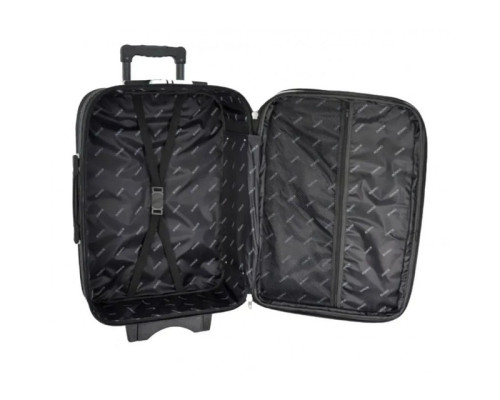 Валіза Bonro Style (середня) чорно-т.синя