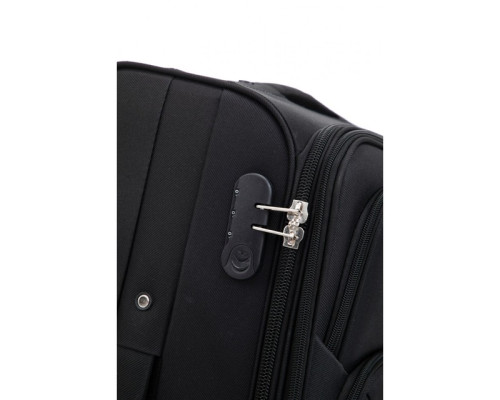 Валіза Bonro Tourist 4 колеса (середня) чорна