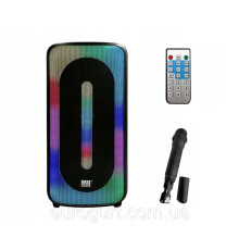 Портативна Bluetooth-колонка з радіо та мікрофоном Bass Polska BH15945