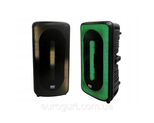 Портативна Bluetooth-колонка з радіо та мікрофоном Bass Polska BH15945