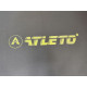 Батут з сіткою та драбинкою 312 см Atleto Black + подарунок м'ячик