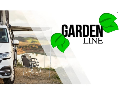 Складаний туристичний стіл 60x40x26,5 см GardenLine OXE3248 для пікніка, риболовлі, дачі, саду