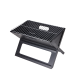 Складаний вугільний гриль, мангал Garden Line BBQ4858 Чорний