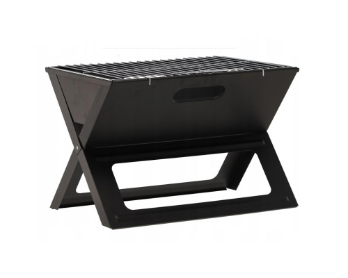 Складаний вугільний гриль, мангал Garden Line BBQ4858 Чорний