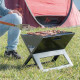 Складаний вугільний гриль, мангал Garden Line BBQ4858 Чорний