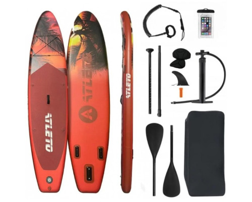 SUP-дошка надувна для плавання Atleto 350 см Miame + сидіння