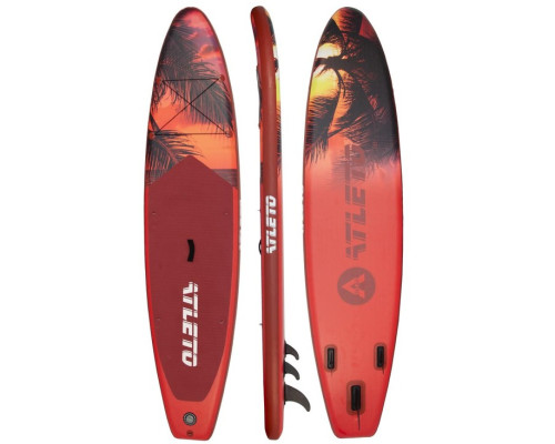 SUP-дошка надувна для плавання Atleto 350 см Miame + сидіння